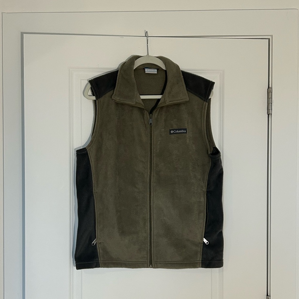 Columbia Green/Grey 2-Tone Vest (Medium)